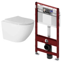 Комплект: инсталляция TECEprofil 9300302 c подвесным унитазом Amore di Mare Delio P203