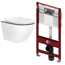 Комплект: инсталляция TECEprofil 9300302 c подвесным унитазом Amore di Mare Delio P203B