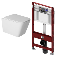 Комплект: инсталляция TECEprofil 9300302 c подвесным унитазом Amore di Mare Tassaro P202