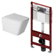 Комплект: инсталляция TECEprofil 9300302 c подвесным унитазом Amore di Mare Tassaro P202