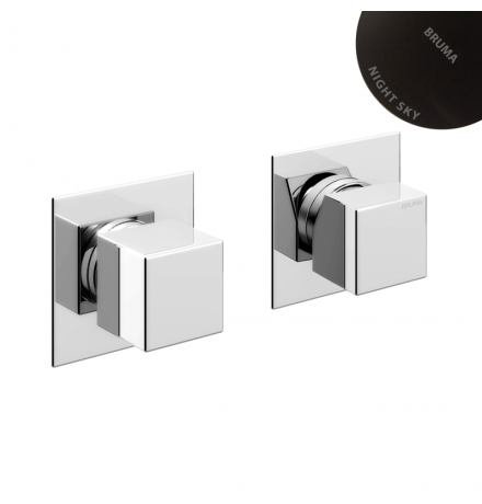 Смеситель встраиваемый Bruma Escud Night Sky 1021402NS на 3 функции