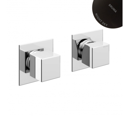 Смеситель встраиваемый Bruma Escud Night Sky 1021402NS на 3 функции
