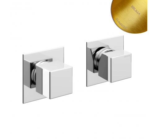 Смеситель встраиваемый Bruma Escud Sunrise 1021402SR на 3 функции