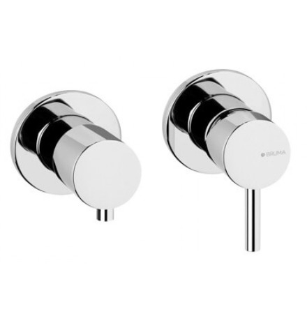 Смеситель встраиваемый Bruma Lusitano Chrome 1071421CR на 3 функции  