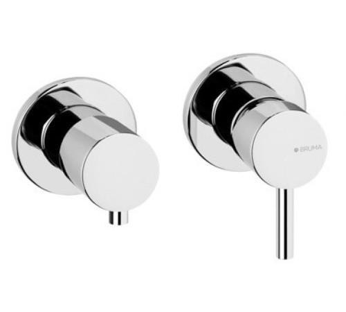 Смеситель встраиваемый Bruma Lusitano Chrome 1071421CR на 3 функции  