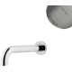 Излив для ванны Bruma Leaf 1456403ST Satinox