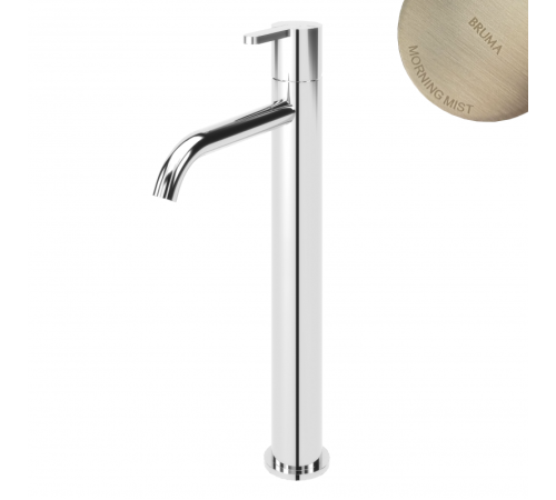 Смеситель для умывальника высокий Bruma Leaf  Morning Mist 1670020MM 