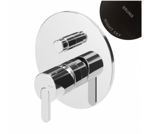 Смеситель встраиваемый Bruma Leaf Night Sky 1671301NS  на 2 функции