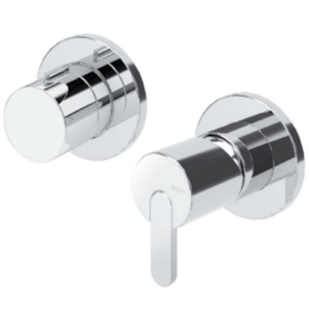 Смеситель встраиваемый Bruma Leaf Chrome 1673123CR  на 3 функции
