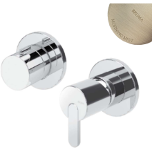 Смеситель встраиваемый Bruma Leaf Morning Mist 1673123MM  на 3 функции