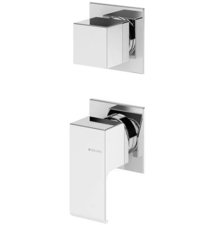 Смеситель встраиваемый Bruma Linea Chrome 1821401CR  на 3 функции