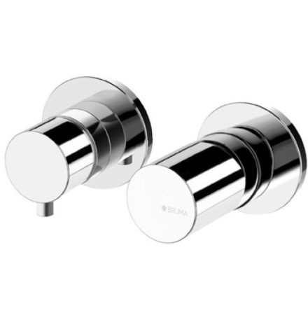 Смеситель скрытого монтажа Bruma Adagio Chrome  1931421CR на три функции