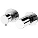 Смеситель скрытого монтажа Bruma Adagio Chrome  1931421CR на три функции