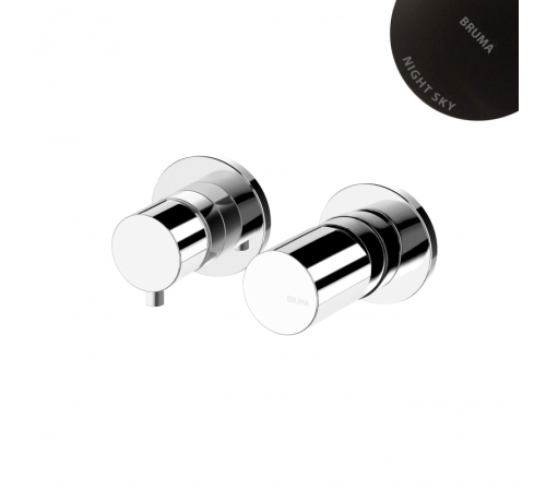 Смеситель скрытого монтажа Bruma Adagio Night Sky  1931421NS на три функции
