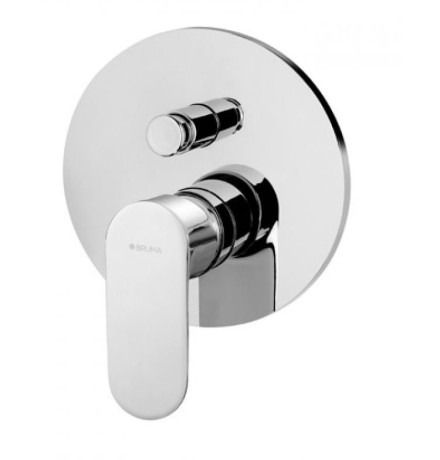 Смеситель встраиваемый Bruma Coral Chrome 1941300CR на 2 функции