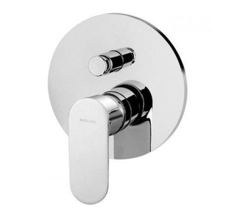 Смеситель встраиваемый Bruma Coral Chrome 1941300CR на 2 функции