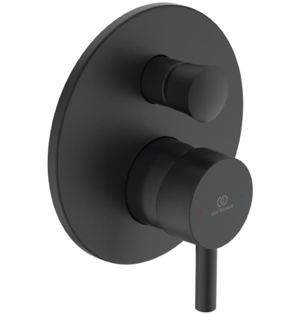 Смеситель встраиваемый Ideal Standard Ceraline Black A6939XG на 2 функции 