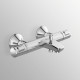 Смеситель для ванны Ideal Standard Ceratherm T25 A7206AA термостатический