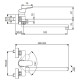 Смеситель для ванны Ideal Standard Ceraflex B1741AA