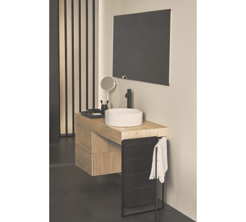 Смеситель для умывальника высокий    Ideal Standard   CERALINE Black     BC269XG 