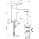 Смеситель для умывальника  Ideal Standard   CERAPLAN H90 с донным клапаном Click    BD229AA 