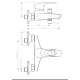 Смеситель для ванны WeltWasser WW MX ISAR 503   (10000002012)