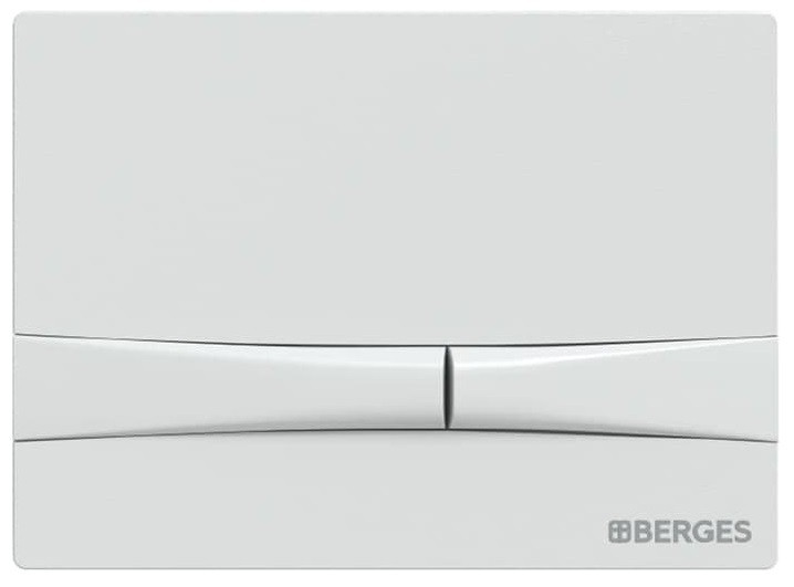 Кнопка для инсталляции Berges Novum F4 (040054) белый матовый