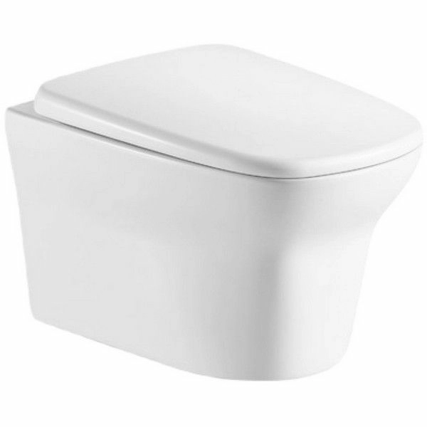 Подвесной унитаз Cerutti Ami CT8780 безободковый с крышкой SoftClose
