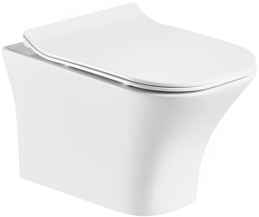 Подвесной унитаз Cerutti Vettore Aria MW CT9242 / Vettore Aria CT7190 безободковый с крышкой SoftClose