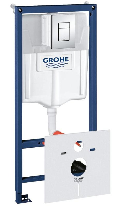 Комплект для инсталляции 4 в 1 в сборе Grohe Rapid SL 38775001