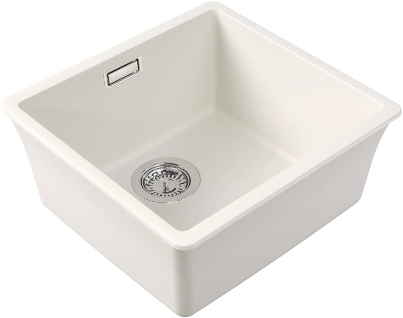 Кухонная мойка Roxen Gap 360270-44CW   440х420х200 Cloud White