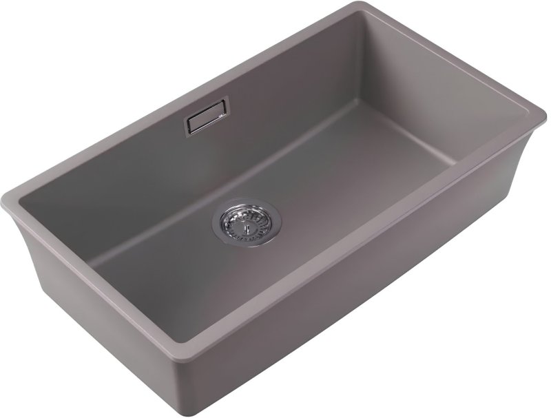 Кухонная мойка Roxen Gap 360270-74SG   740х420х200  Storm Gray