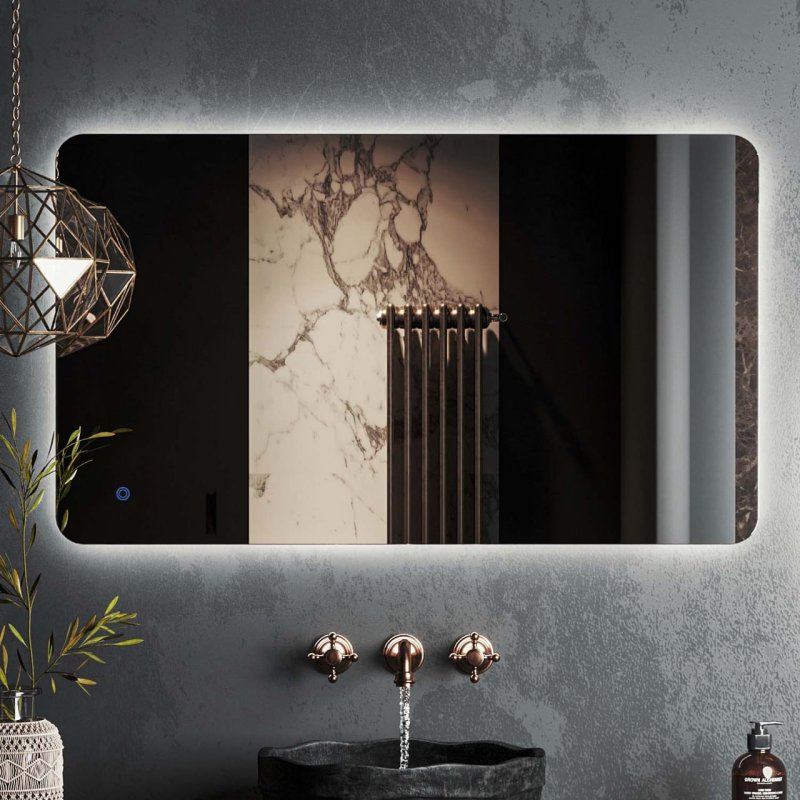 Зеркало Roxen Bella long 510055-100 100x70 c LED подсветкой