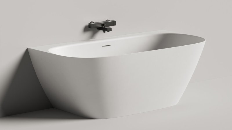 Ванна из искусственного камня Salini Sofia Wall (102517G) глянцевая