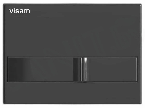 Кнопка для инсталляции Visam L10 (EX-226-008) черный глянец