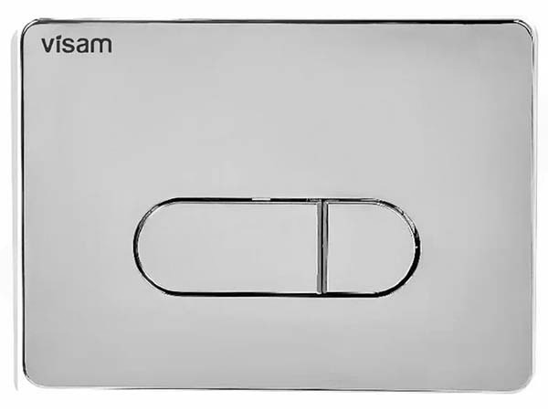 Кнопка для инсталляции Visam D3 (EX-228-002) хром глянец