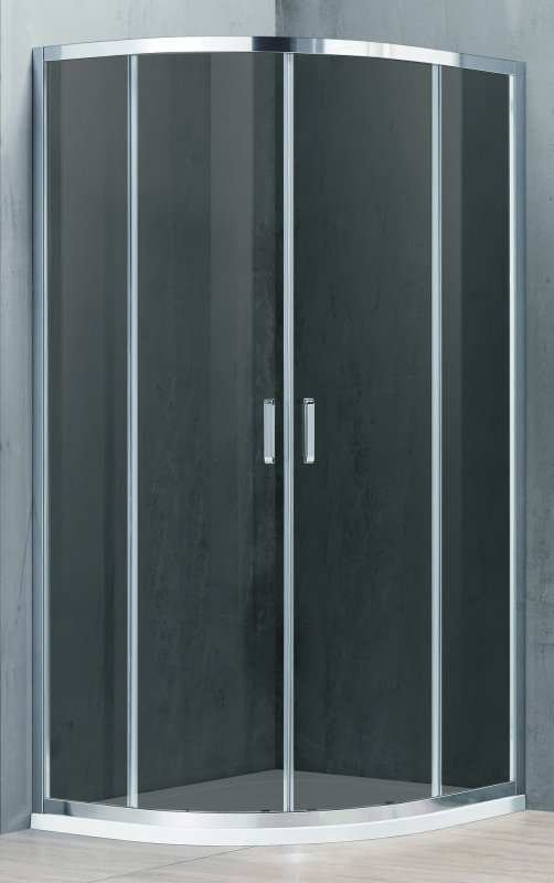 Душевой уголок Adema Glass Line 90x90 тонированное стекло (000001094)