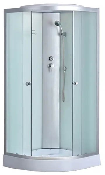 Душевая кабина ODA 8420NM 90x90 матовое стекло / хромированный профиль