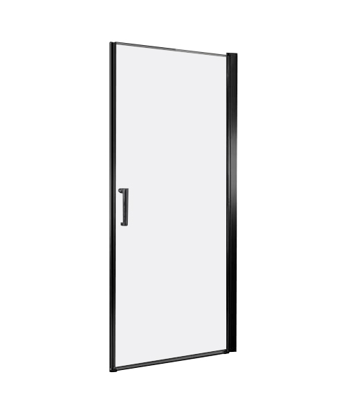 Душевая дверь Roxen Astra 580110-80B   80*195   черный профиль прозрачное стекло