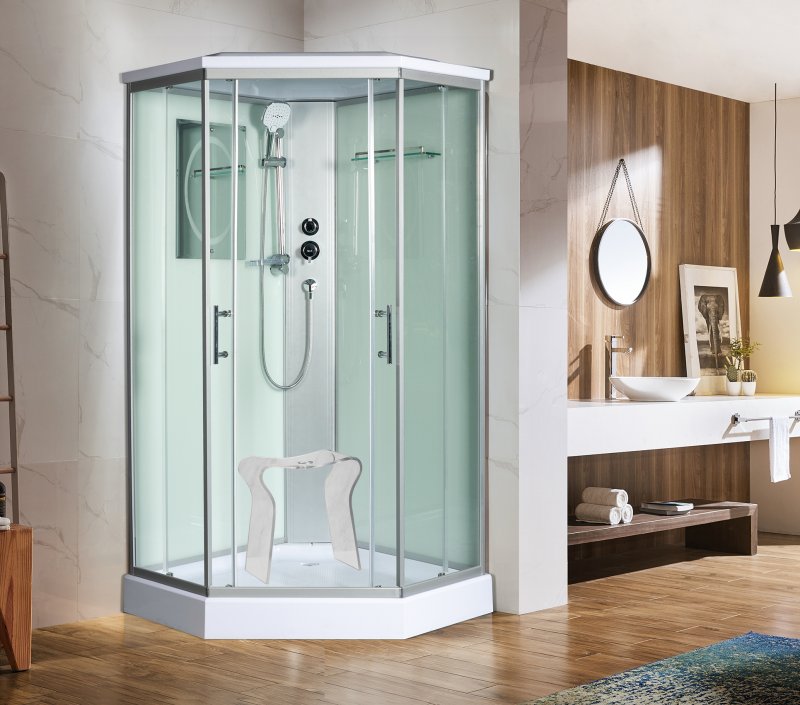 Душевая кабина WeltWasser WW500 NESSE 1002 100x100 (10000003281)