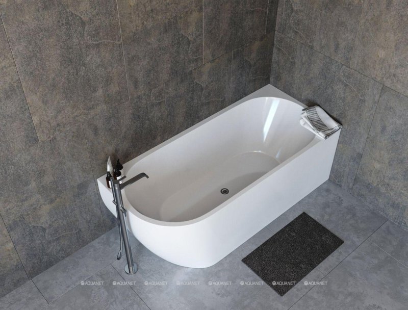 Ванна акриловая Aquanet FAMILY ELEGANT B 1800х800 с глянцевым покрытием Gloss Finish (260049)