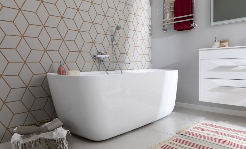 Ванна акриловая Aquanet FAMILY FINE 1700х780 мм с матовым покрытием Matt Finish (260051)