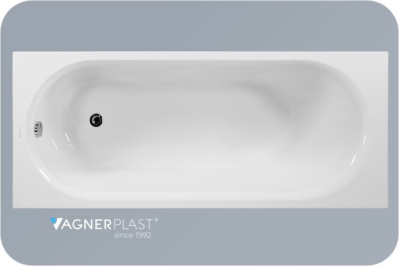 Акриловая ванна Vagnerplast Kasandra (VPBA187KAS2X-04)