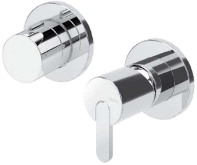 Смеситель встраиваемый Bruma Leaf Chrome 1673123CR  на 3 функции