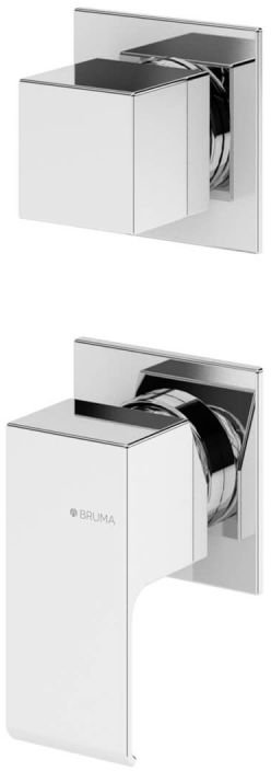 Смеситель встраиваемый Bruma Linea Chrome 1821401CR  на 3 функции