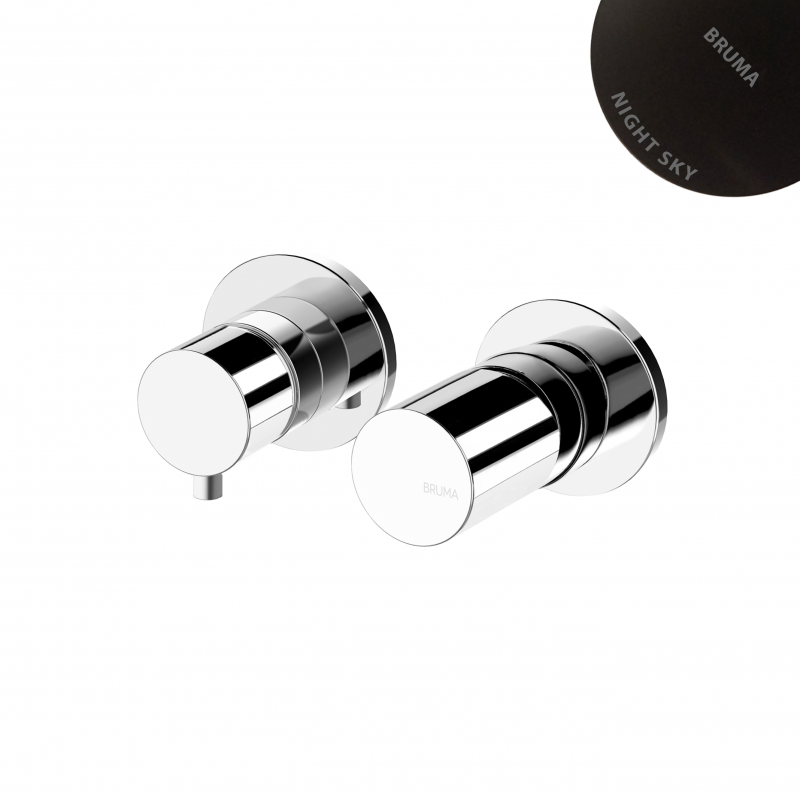 Смеситель скрытого монтажа Bruma Adagio Night Sky  1931421NS на три функции